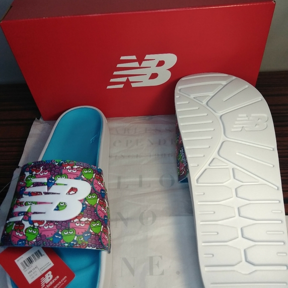 New Balance / Jolly Rancher collab slides size 13 - Picture 5 of 5